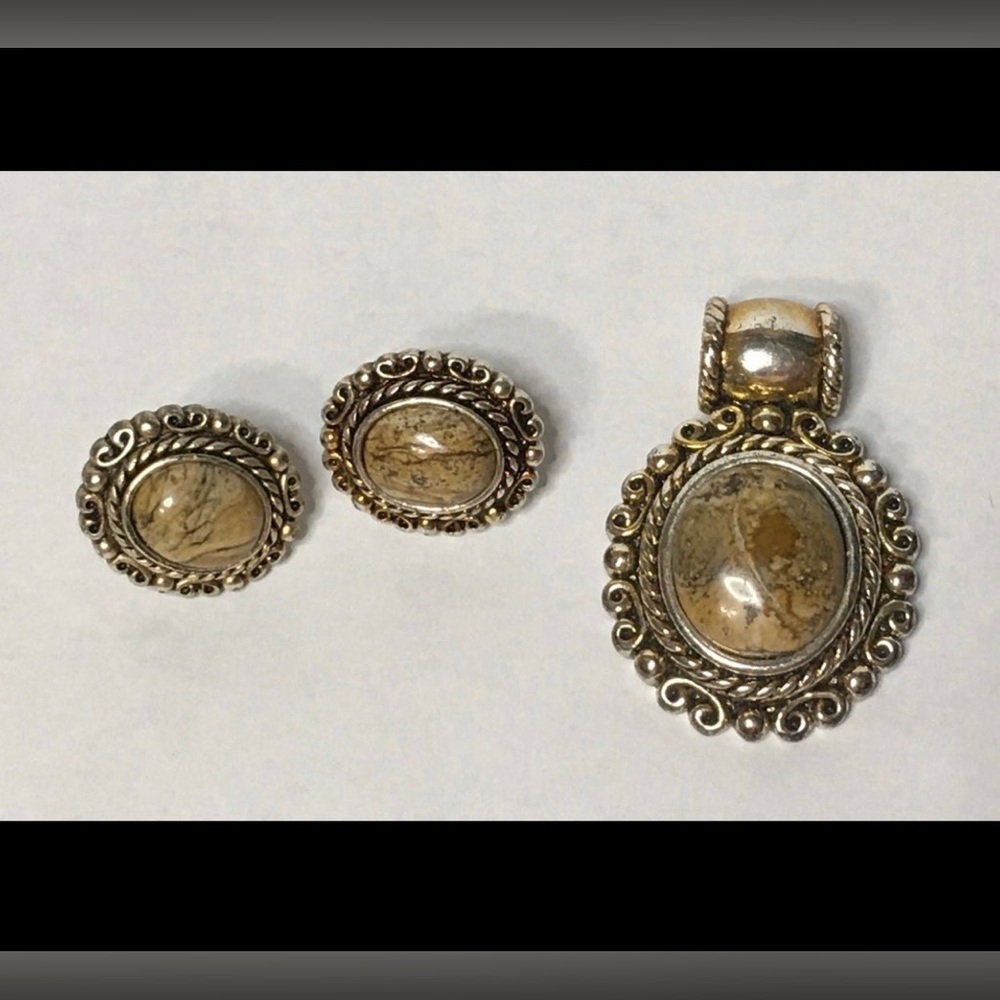 Vintage jasper set